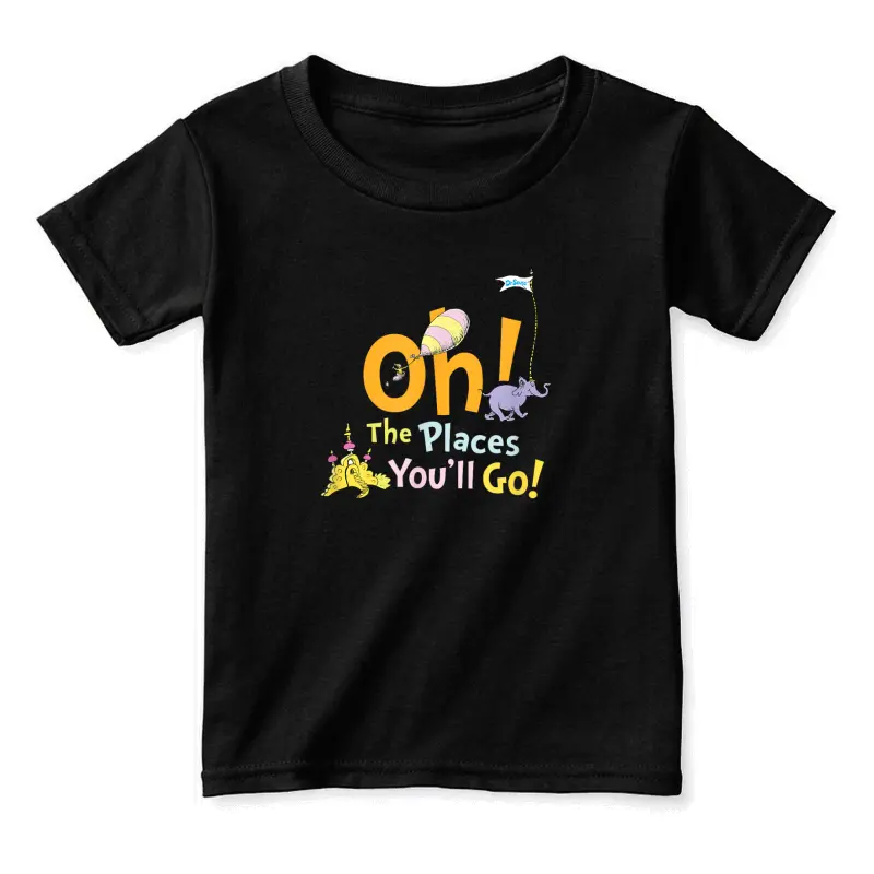 Dr. Seuss Oh The Places You'll Go Toddler Staple T-Shirt