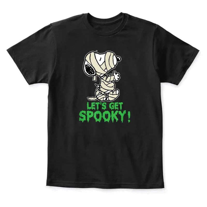 Peanuts Snoopy Let's Get Spooky Youth Staple T-Shirt