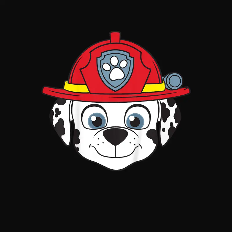 Paw Patrol Large Marshall Character Unisex Staple T-Shirt
