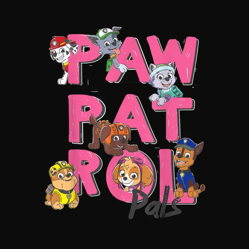 Paw Patrol Paw Patrol Pals Unisex Staple T-Shirt