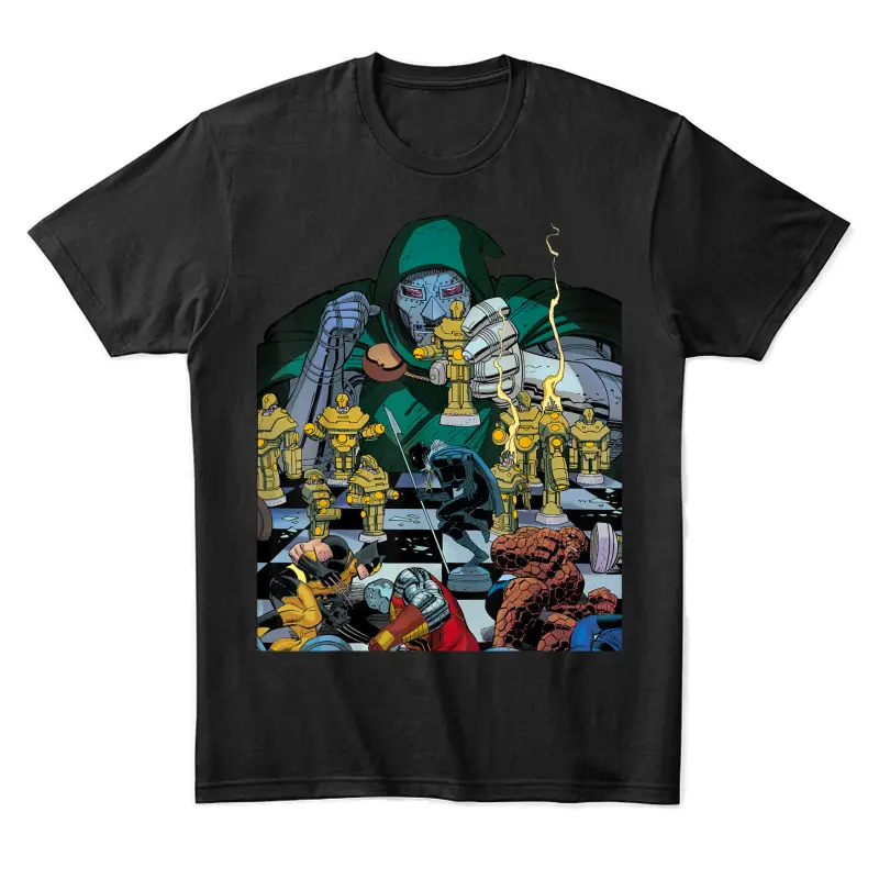 Marvel Doctor Doom Doomwar #3 Comic Cover Unisex Staple T-Shirt