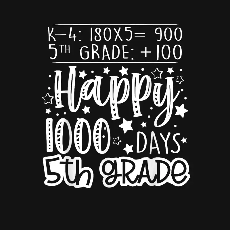 1000 Days Smarter Fifth Grade Teacher 100Th Day Of School Youth Staple T-Shirt