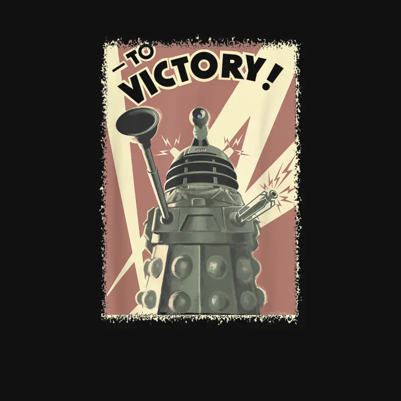Doctor Who Propoganda Dalek Sci-Fi Fan 60Th Anniversary Baby Onesie