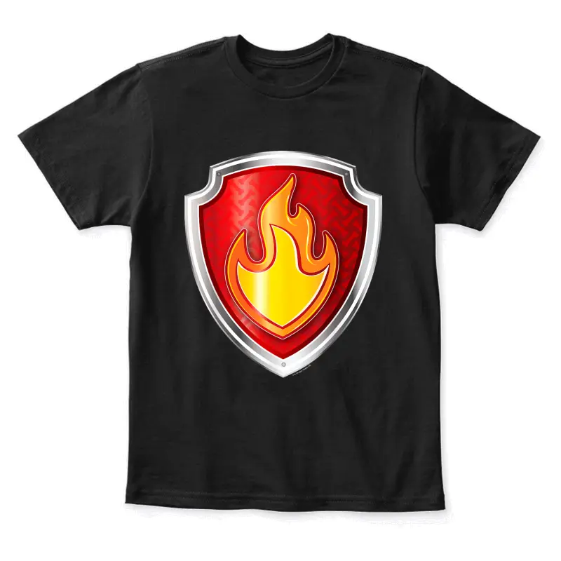 Paw Patrol Marshall Badge Youth Staple T-Shirt