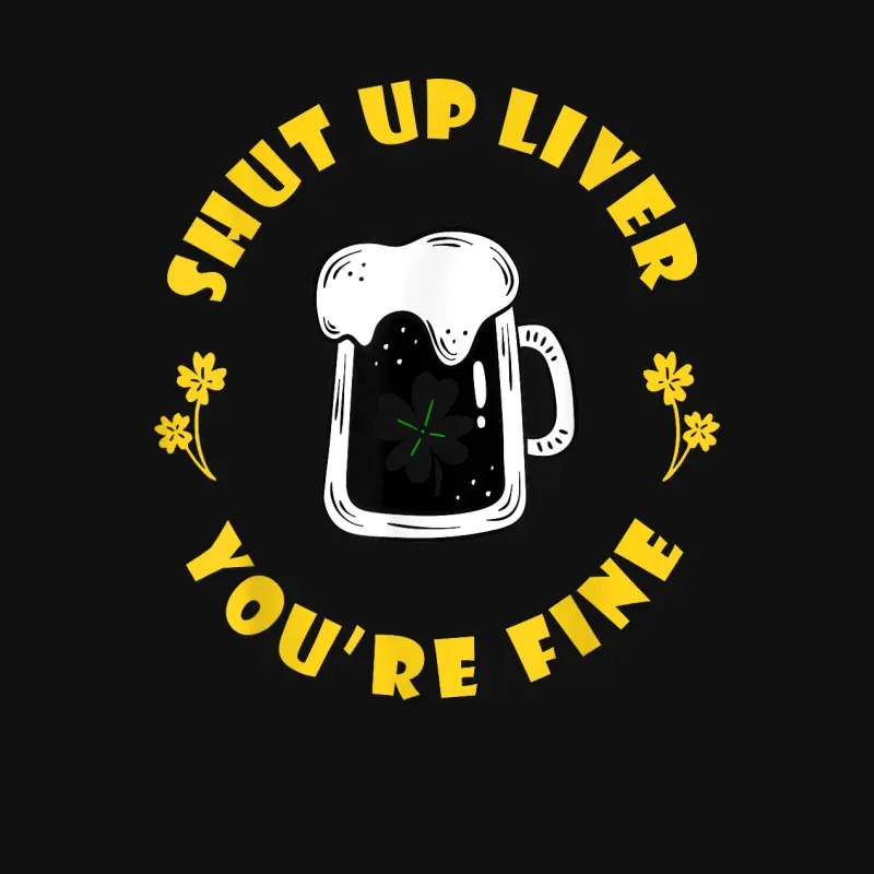 Saint Patrick's Shut Up Liver Baby Onesie