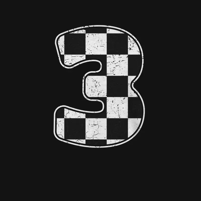 Birthday Boy 3 Three Race Car 3Rd Birthday Racing Car Flag Unisex Long Sleeve T-Shirt