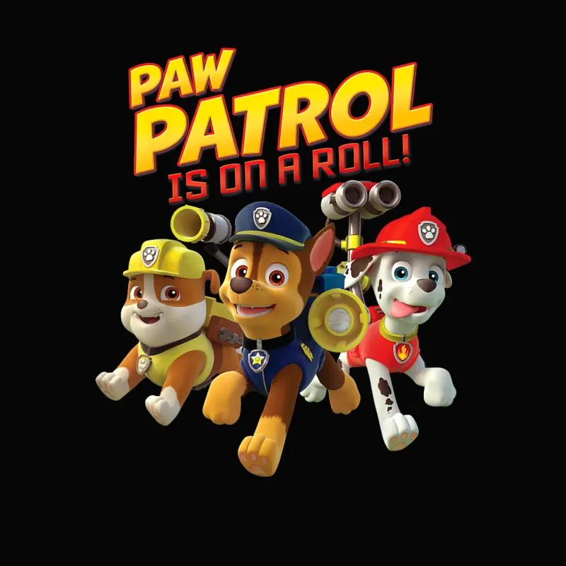 Paw Patrol Is On A Roll Pup Group Leap Toddler Staple T-Shirt