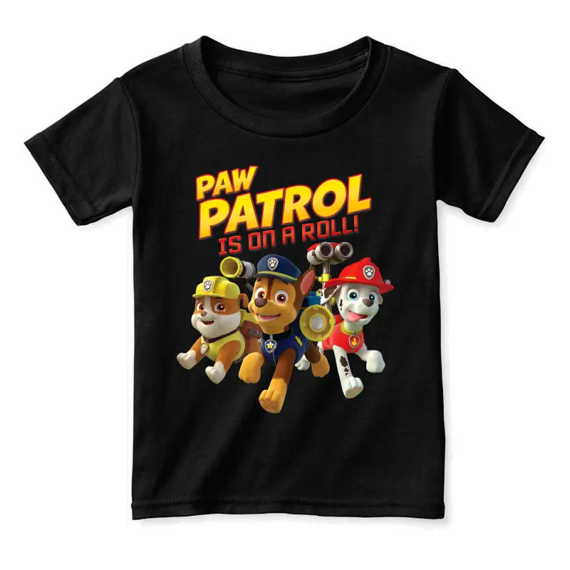 Paw Patrol Is On A Roll Pup Group Leap Toddler Staple T-Shirt