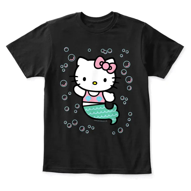 Hello Kitty Mermaid Tee Shirt Youth Staple T-Shirt
