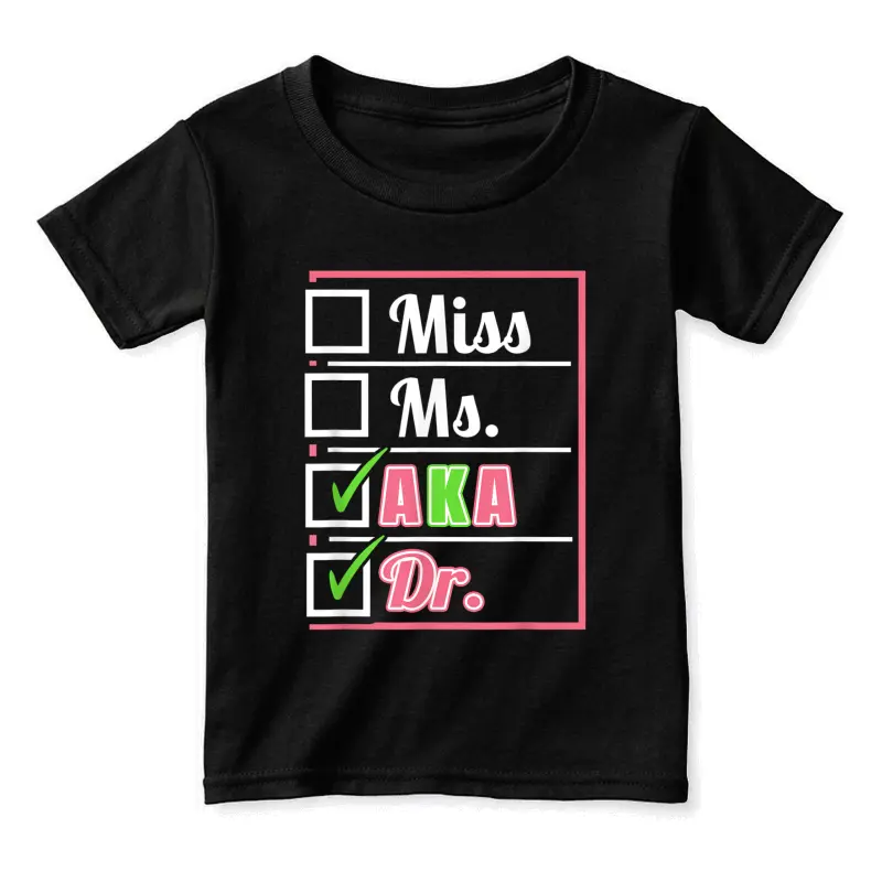Aka Doctor Medical Worker Appreciation Graduation Toddler Staple T-Shirt