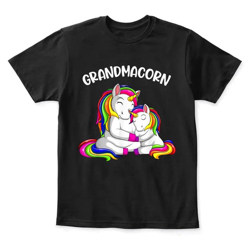 Grandmacorn Unicorn Grandma Mother´s Day Women Youth Staple T-Shirt