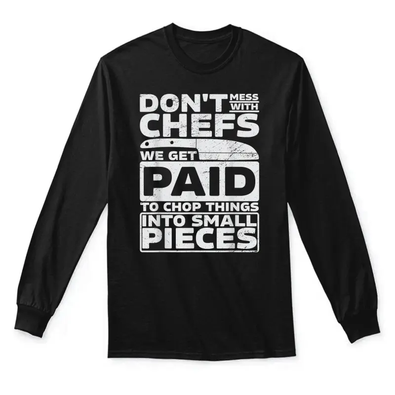 For A Cook Funny Cooking Design Unisex Long Sleeve T-Shirt