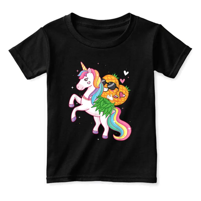 Pineapple Swinger Unicorn - Swinging Lifestyle Polyamory Toddler Staple T-Shirt