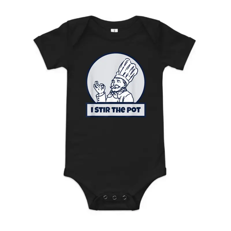 I Stir The Pot Instigator Or Cook  T-Shirt Baby Onesie