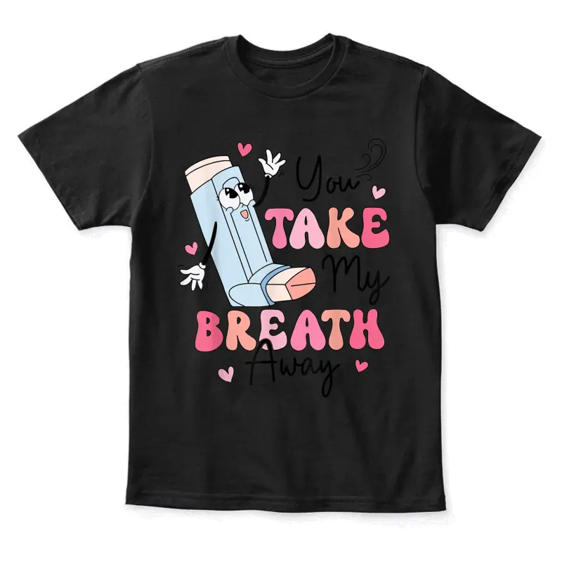 Funny Respiratory Valentines Day Rt Lung Squad Valentine Day Youth Staple T-Shirt