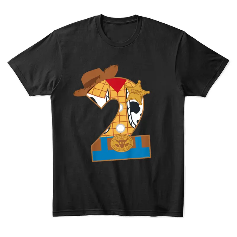 Disney And Pixar’s Toy Story Second Birthday 2 Years Old Unisex Staple T-Shirt