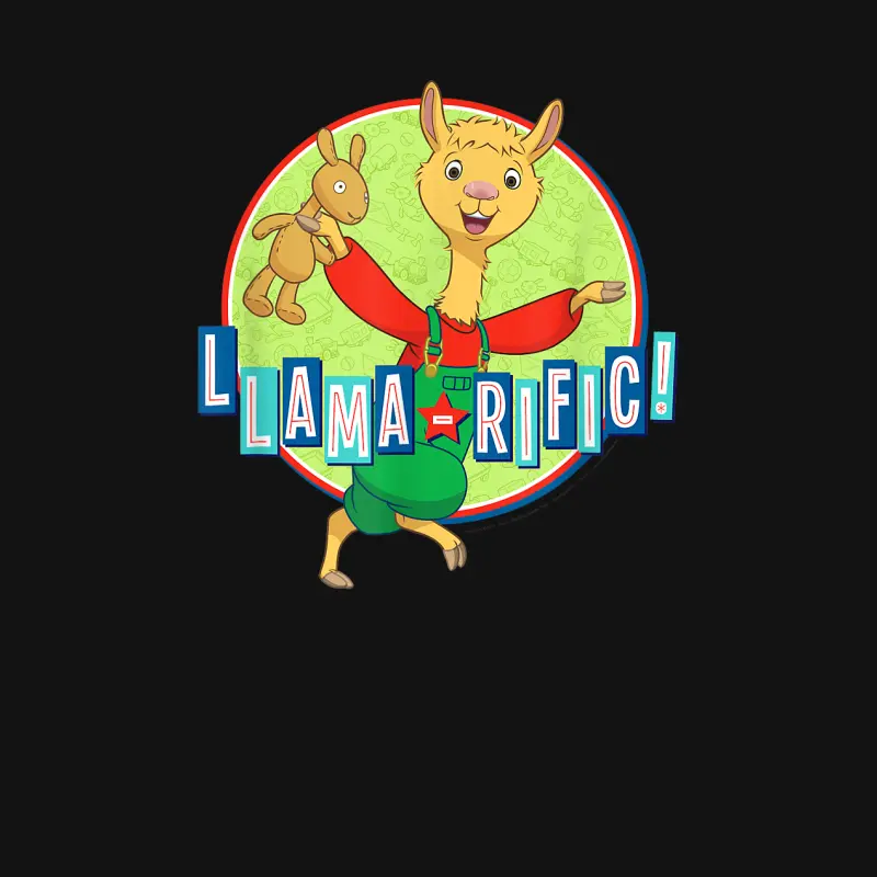 Netflix Red Pajama "Llama-Rific" Tee Shirt Unisex Long Sleeve T-Shirt