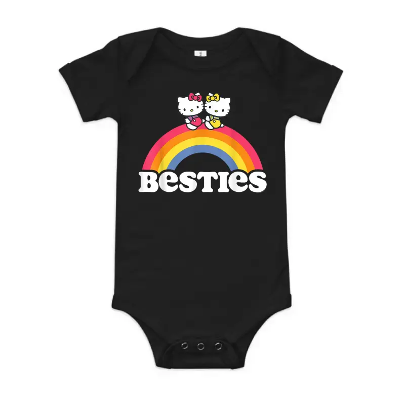 Hello Kitty And Mimmy Besties Tee Shirt Baby Onesie