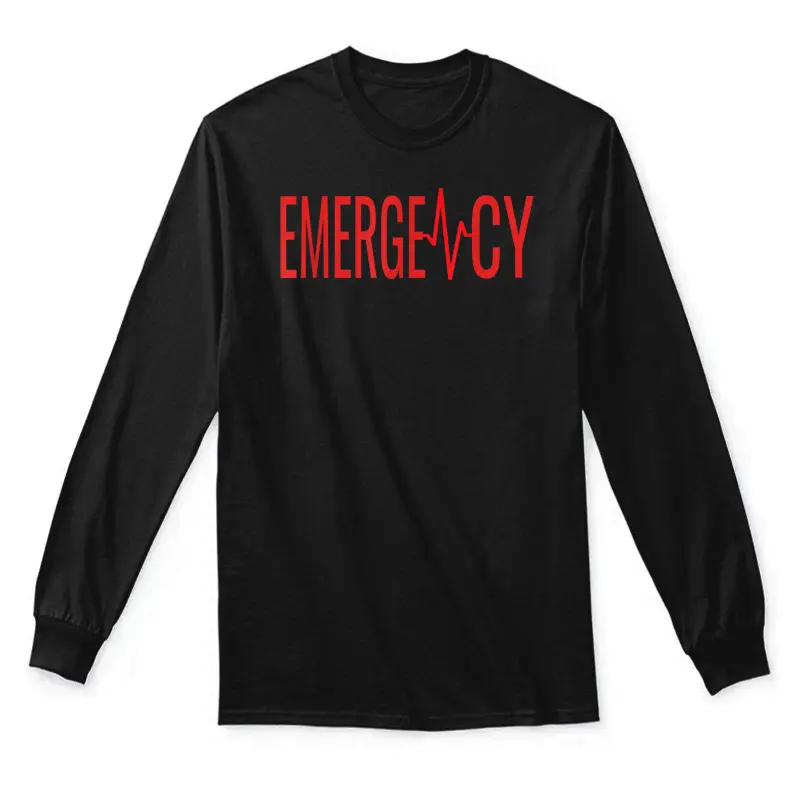 Er Nurse Doctor Emergency Room Hospital For Emt Students Unisex Long Sleeve T-Shirt