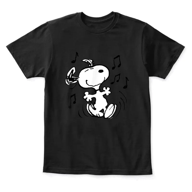 Peanuts - Snoopy Dancing Youth Staple T-Shirt