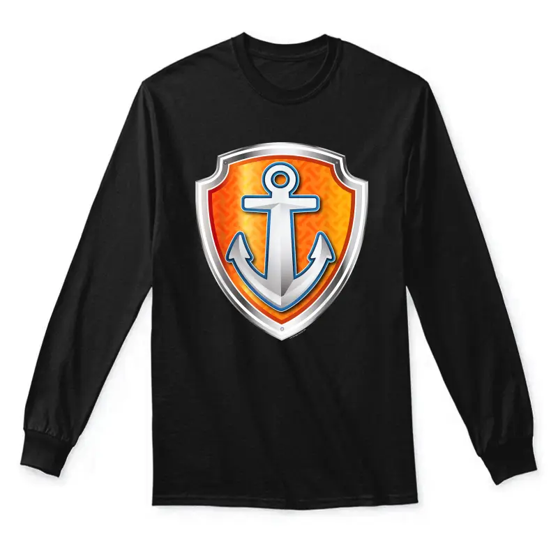 Paw Patrol Zuma Badge Unisex Long Sleeve T-Shirt