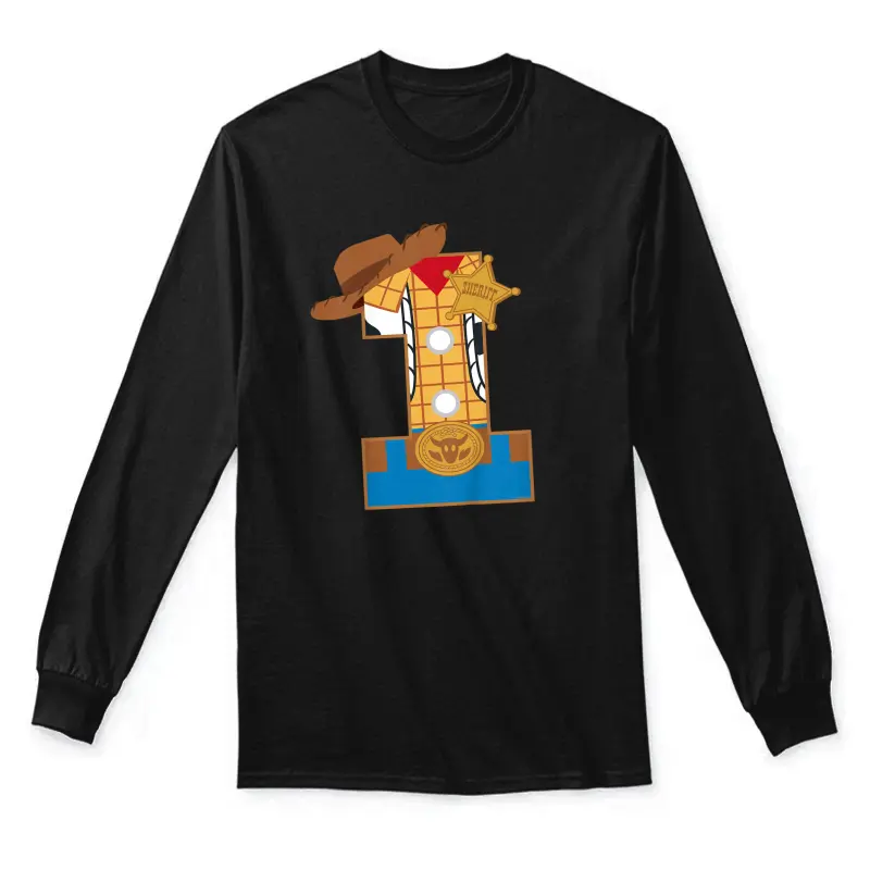 Disney And Pixar’s Toy Story First Birthday 1 Year Old Unisex Long Sleeve T-Shirt