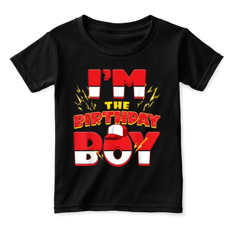 Im The Birthday Boy Family Party Decorations Toddler Staple T-Shirt