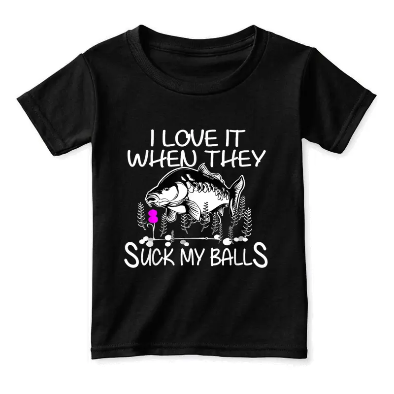 Funny Smutty Fisher Carp Fishing  T-Shirt Toddler Staple T-Shirt