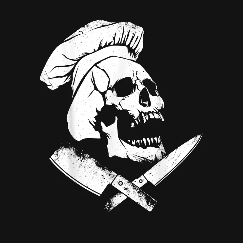 Cool Culinary Gangster Gift For Pro Cooking Master Youth Staple T-Shirt
