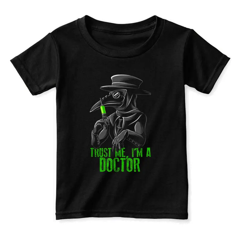 Plague Doctor Shirt Trust Me I'm A Doctor Funny Doctor Phd Toddler Staple T-Shirt