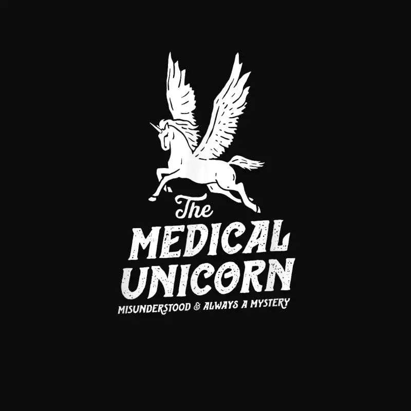 The Medical Unicorn Always A Mystery Rare Disease Awareness Unisex Staple T-Shirt