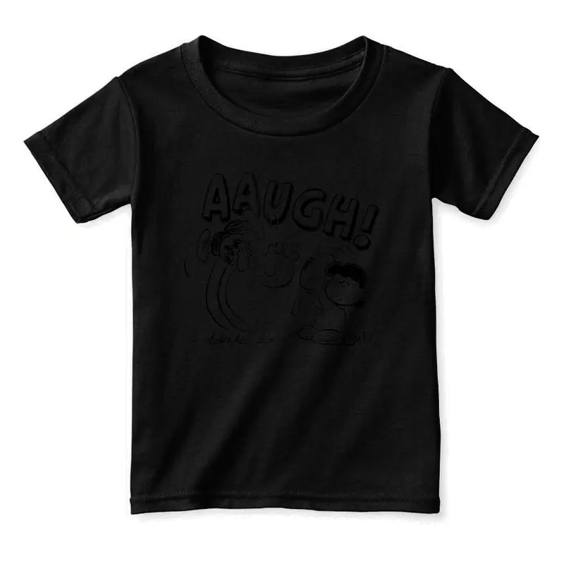 Peanuts - Charlie Brown Lucy Football Kick Aaugh Toddler Staple T-Shirt