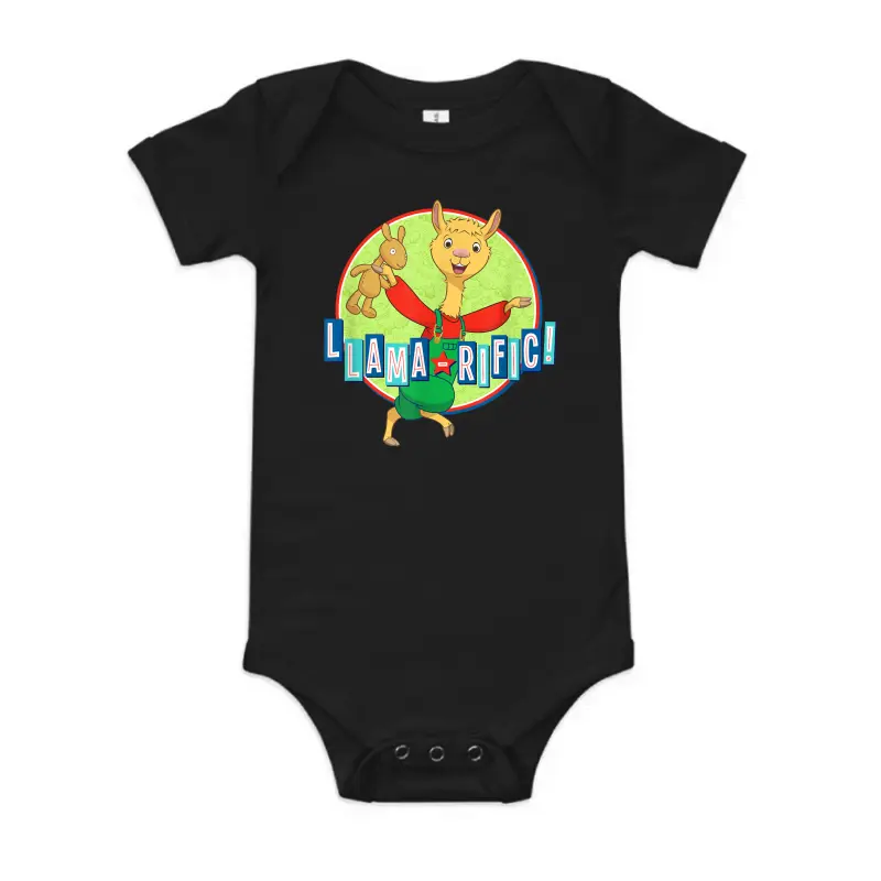Netflix Red Pajama "Llama-Rific" Tee Shirt Baby Onesie