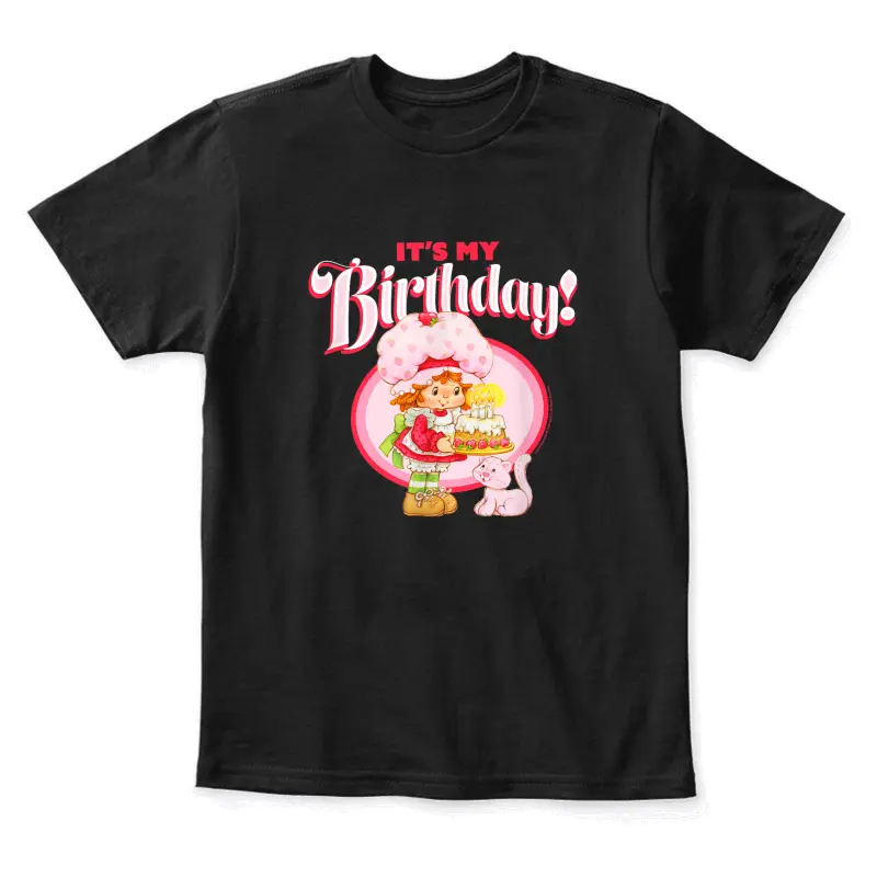 Strawberry Shortcake It's My Birthday Vintage Sweetie Youth Staple T-Shirt