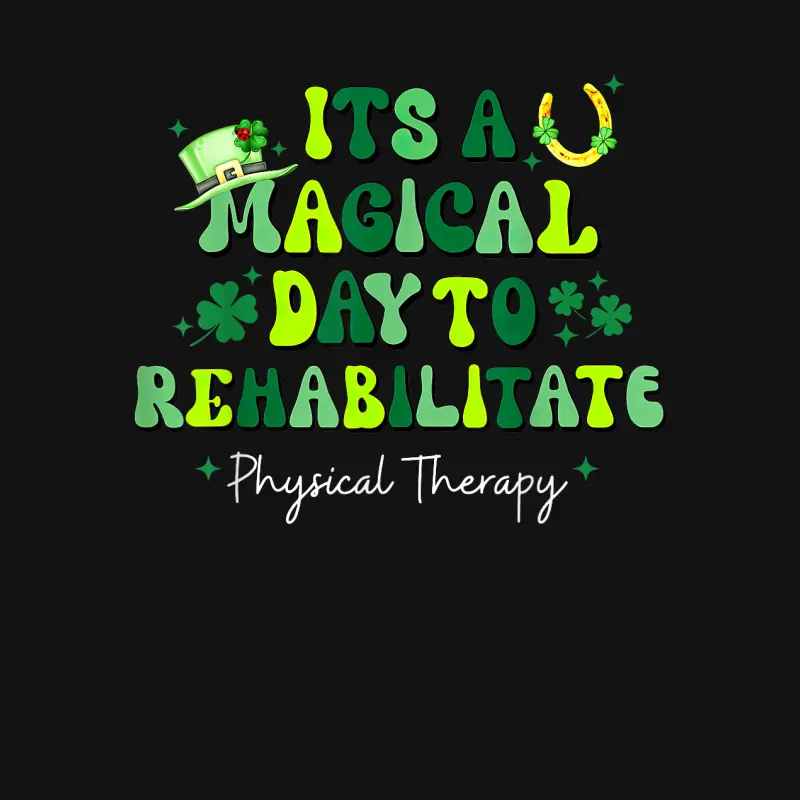 Its A Magical Day To Rehabilitate Pt Therapy St Patricks Day Youth Staple T-Shirt