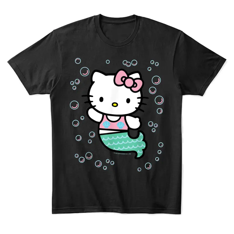Hello Kitty Mermaid Tee Shirt Unisex Staple T-Shirt