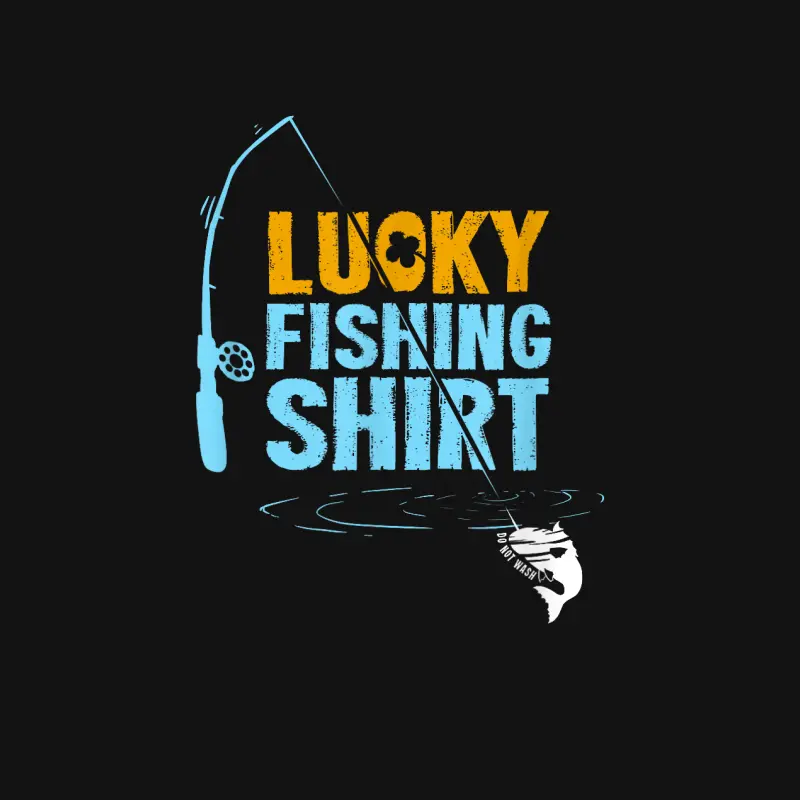 This Is My Lucky Fishing Fisherman's Favorite Artwork Unisex Long Sleeve T-Shirt