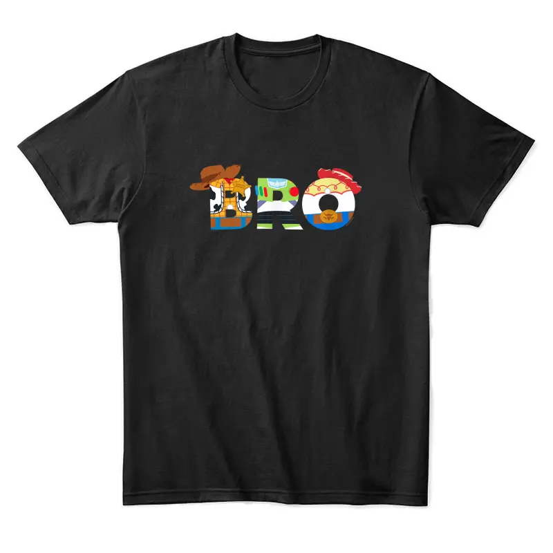 Disney And Pixar’s Toy Story Bro Brother Family Birthday Unisex Staple T-Shirt