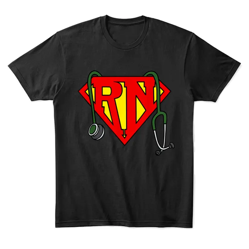 Super Nurse Funny Superhero Nurse Unisex Staple T-Shirt