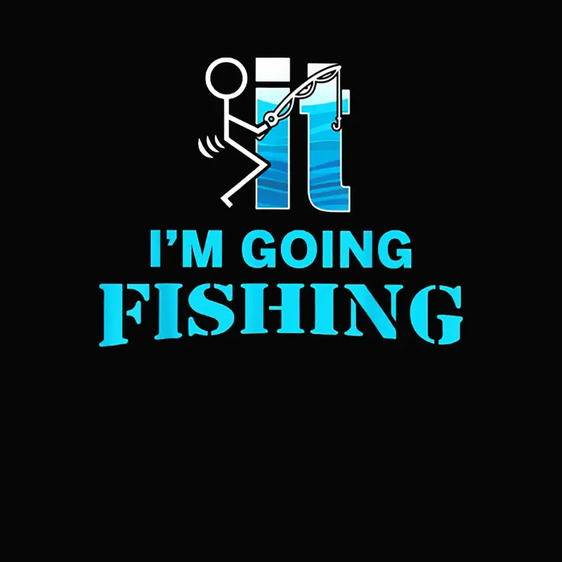 F-Uck It I'm Going Fishing Toddler Staple T-Shirt