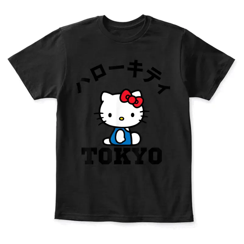 Hello Kitty Tokyo Tee Shirt Youth Staple T-Shirt