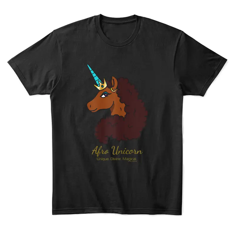 Unique Side View Big Face Portrait Unisex Staple T-Shirt