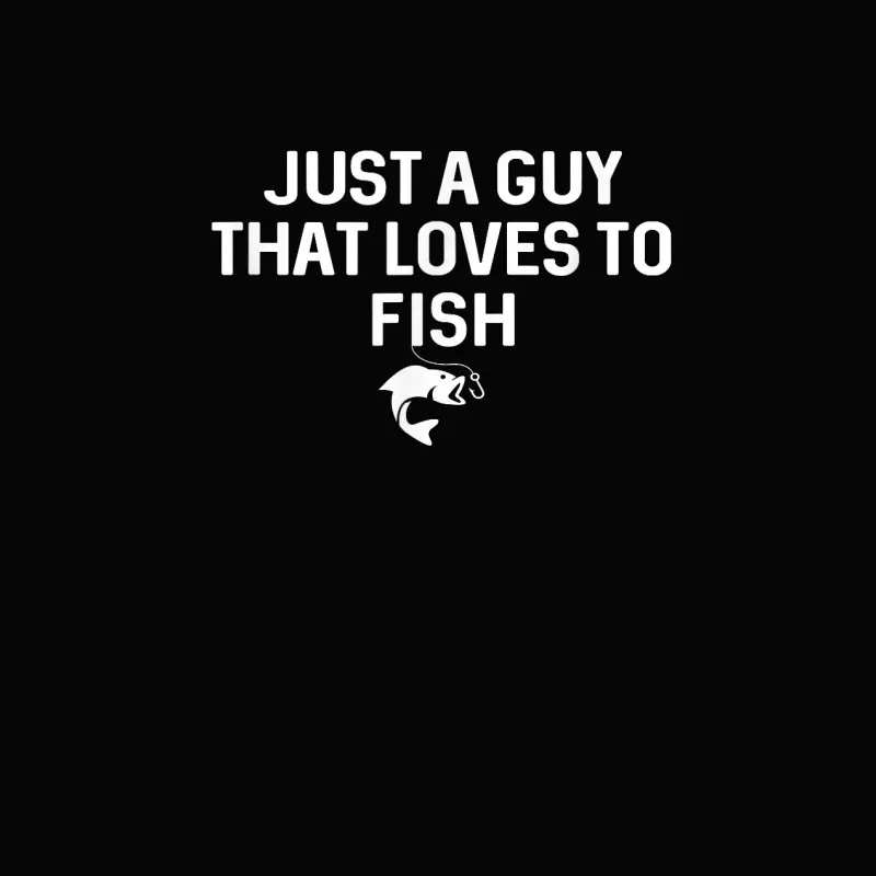 Just A Guy That Loves To Fish Angler Fisherman Gifts Fishing Toddler Staple T-Shirt