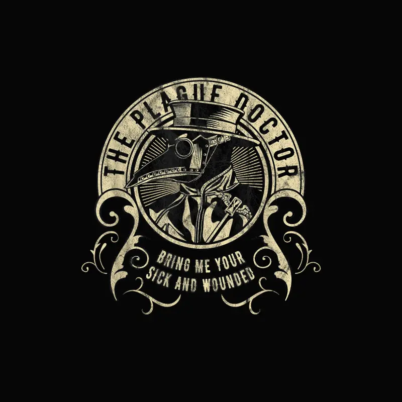 The Plague Doctor Toddler Staple T-Shirt