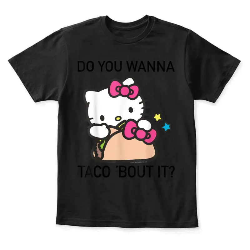 Hello Kitty "Taco 'Bout It" Tee Shirt Youth Staple T-Shirt