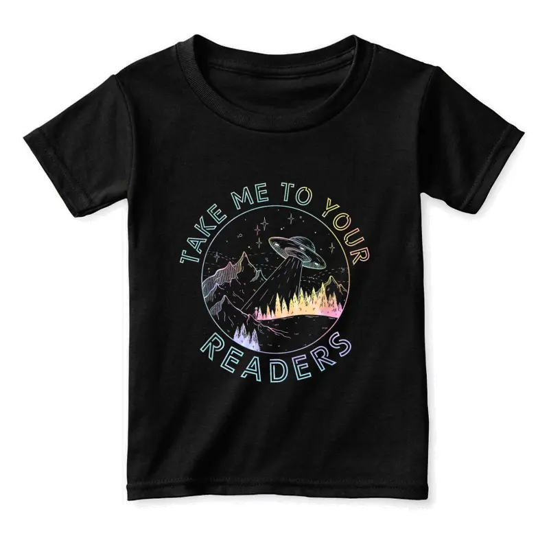 Take Reading English Teacher Library Alien Space T-S Tie Dye Toddler Staple T-Shirt