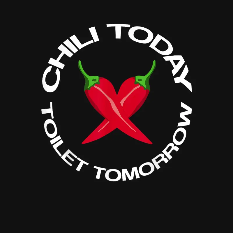 Funny Chili Today Toilet Tomorrow Cook Off Baby Onesie