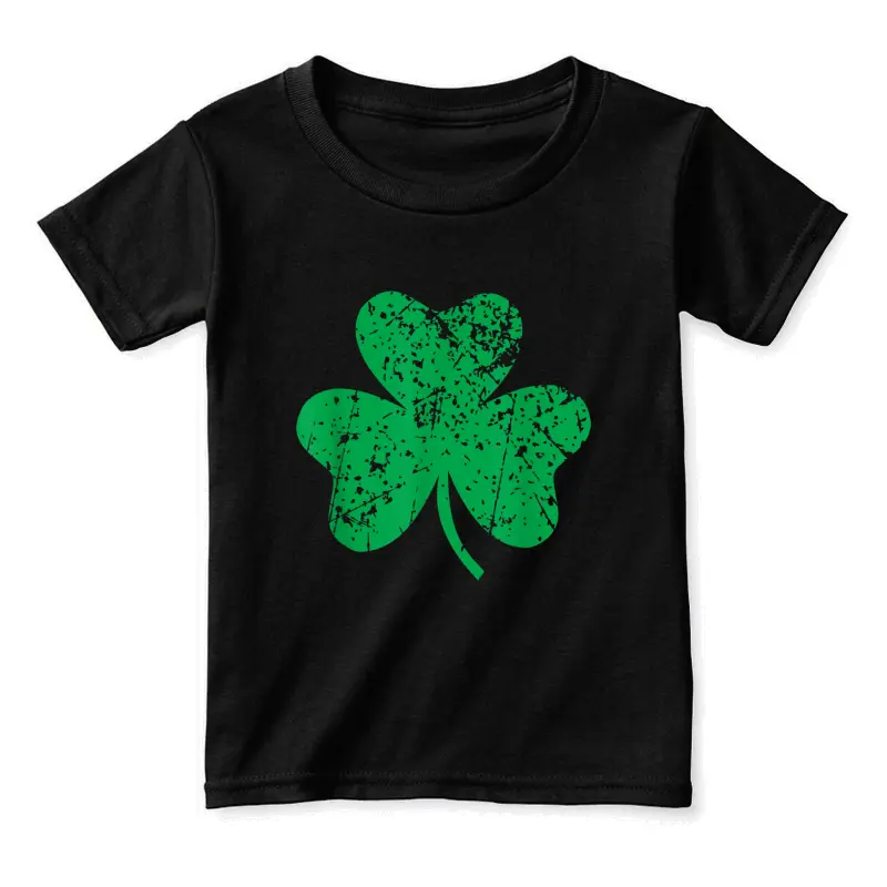 Shamrock St. Patricks Day Ireland Pride Irish Green Toddler Staple T-Shirt