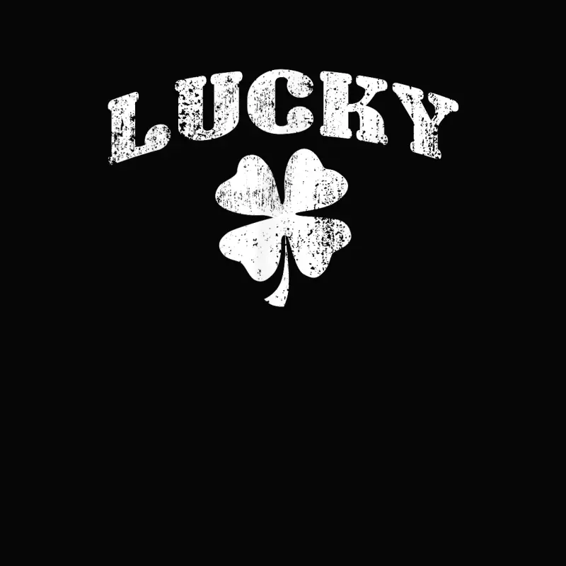 Vintage Style Lucky Clover St Patrick's Day Toddler Staple T-Shirt