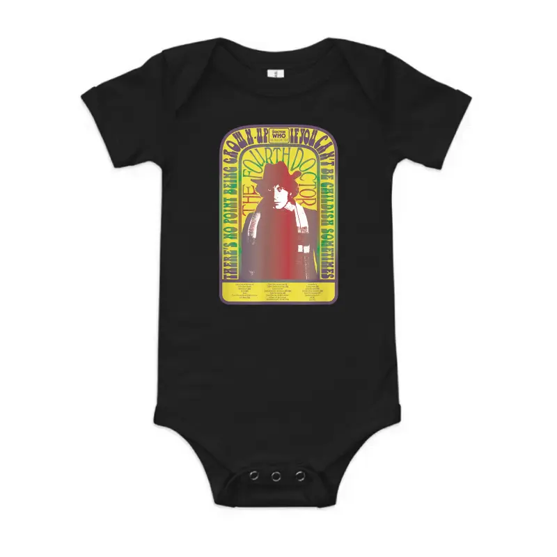 Spacetime-Tour 4Th Doctor Baker Retro Time Travel Baby Onesie